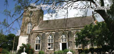 Close Up of St. Andrew Parish Church, Walkers, St. Andrew, Barbados Pocket Guide