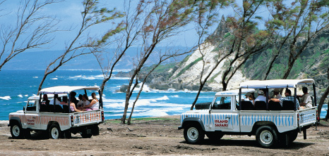 Island Safari Jeeps on Tour at East Coast, St. Andrew, Barbados Pocket Guide