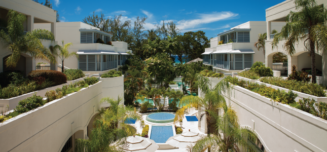 View from Rachel's Restaurant, Savannah Beach Hotel, Barbados