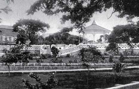 Queen's Park, Showing Esplanade, Many Years Ago, Barbados Pocket Guide