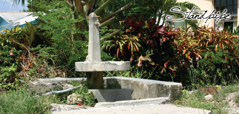 Standpipe in a Village in St. Lucy, Barbados Pocket Guide