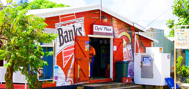Rum Shop on a Corner Street, Barbados Pocket Guide