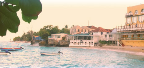 Little Bay Hotel in Years Gone By, St. Lawrence, Christ Church, Barbados Pocket Guide