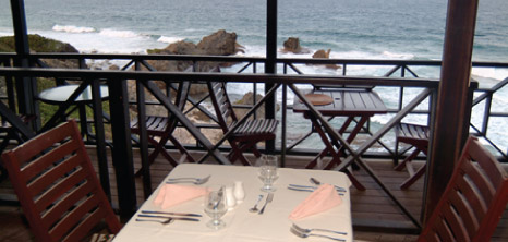 Dining Area at Newedgewater Hotel, Bathsheba, St. Joseph, Barbados Pocket Guide