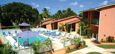 Poolside, The Palms Resorts, Sunset Crest, Barbados Pocket Guide