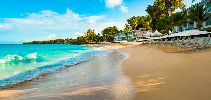 Security Stands Guard at the Entrance of Fairmont Royal Pavilion Hotel, Porters, St. James, Barbados Pocket Guide