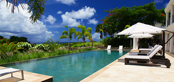 Aerial View of the Greens at Royal Westmoreland Golf and Country Club, St. James, Barbados Pocket Guide