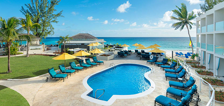 The Dining Deck at Sea Breeze Beach Hotel, Maxwell Coast Road, Christ Church, Barbados Pocket Guide