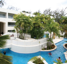 Pool at Savannah Beach Hotel, Barbados Pocket Guide