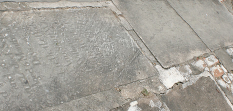 Tombstones Dislodged from their Original Places by the Great Hurricane that Struck the Island in August of 1831, St. Michael's Cathedral, Barbados Pocket Guide
