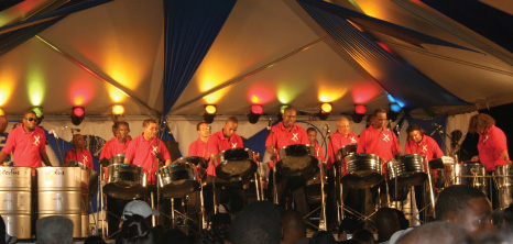 Pan Pun De Sand Being Performed on Brandons Beach, St. Michael, Barbados Pocket Guide