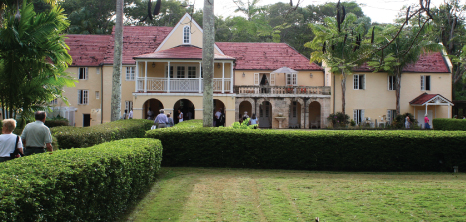 Visitors to Porters Great House Stroll the Grounds as Part of the Open House Programme Hosted by the Barbados National Trust, Barbados Pocket Guide