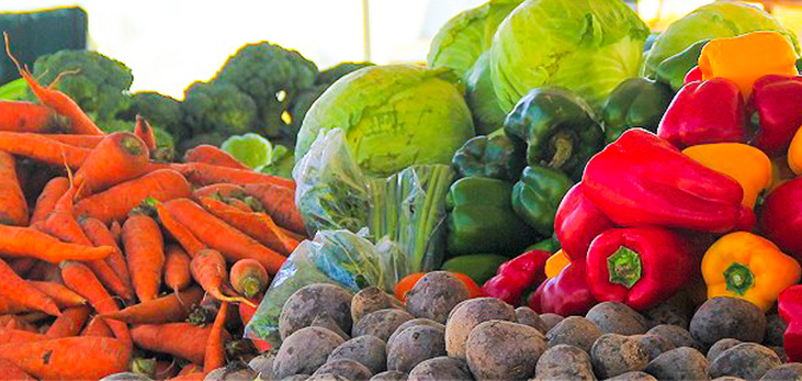 Local Produce on Sale at Agrofest, Barbados Pocket Guide