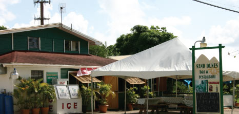 Sand Dunes Bar and Restaurant, East Coast, St. Andrew, Barbados Pocket Guide