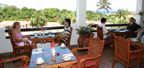 Patrons Chatting With Each Other While Awaiting Their Meal, La Salsa Restaurant, Sugar Cane Club Hotel & Spa, Maynards, St. Peter, , Barbados Pocket Guide