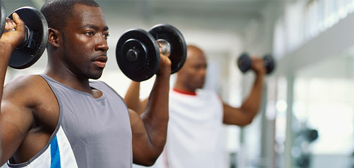 Ladies Working Out at the Gym, Barbados Pocket Guide