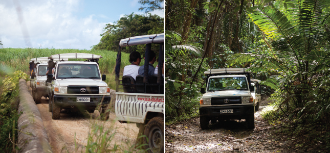 Island Safari Jeeps on Tour