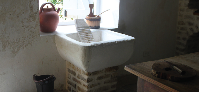 Laundry Sink of Years Gone By, George Washington House, Barbados