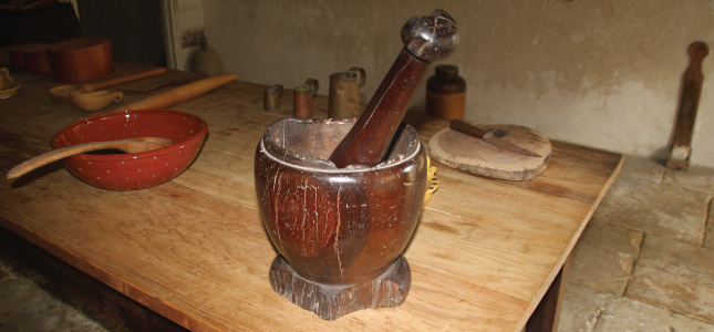 Mortar and Pestle, George Washington House, Barbados