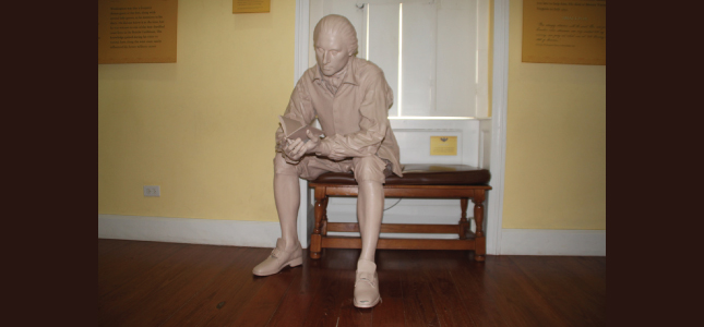 Statue of George Washington, George Washington House, Barbados