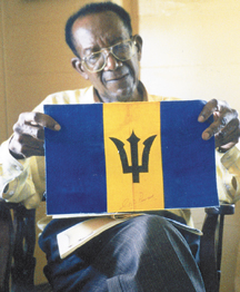 Designer of Barbados' National Flag, Grantley Prescod, Barbados Pocket Guide
