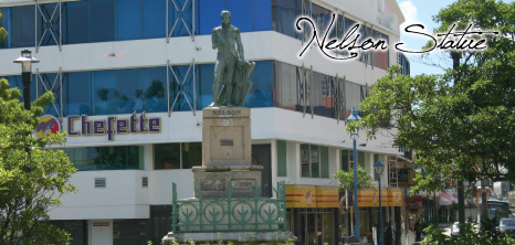 Lord Nelson's Statue, Bridgetown, Barbados Pocket Guide