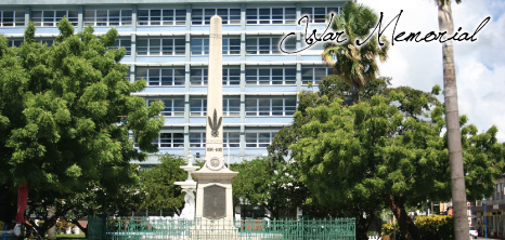 Cenotaph or War Memorial, Bridgetown, Barbados Pocket Guide