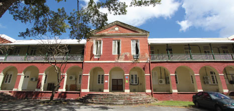 Old Baracks Buildings, Garrison Savannah, St. Michael, Barbados Pocket Guide