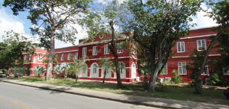 Old Military Baracks, Garrison Historic Area, St. Michael, Barbados Pocket Guide