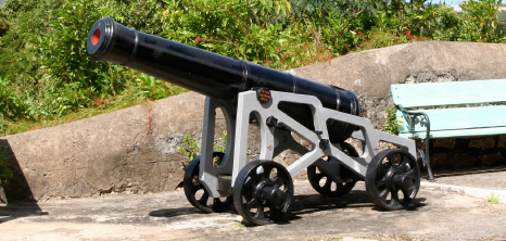 Canon at Gun Hill Signal Station, St. George, Barbados