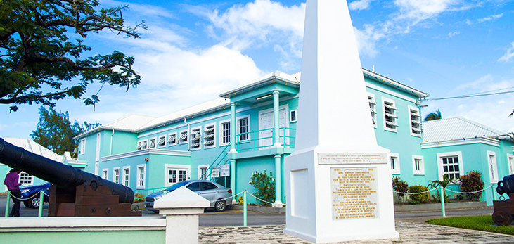 Monument Located at the Historic Garrison Savannah, Barbados Pocket Guide