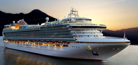 Cruise Ship at Night