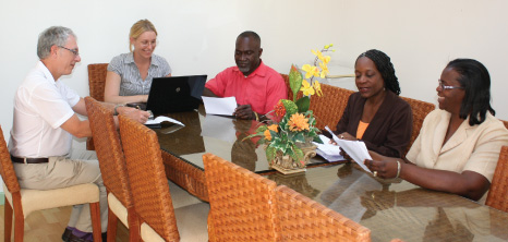 A Meeting in Progress, Barbados Pocket Guide