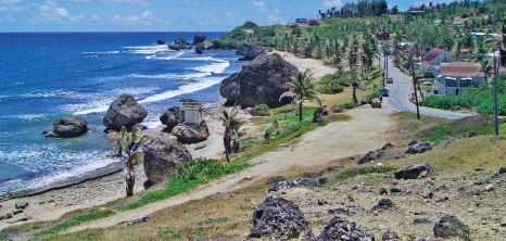 Picturesque View of Bathsheba, St. Joseph, Barbados Pocket Guide